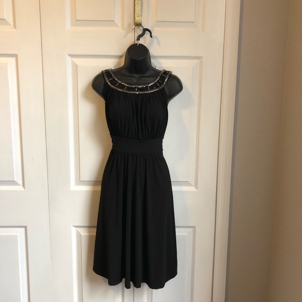 Black Midi cocktail dress